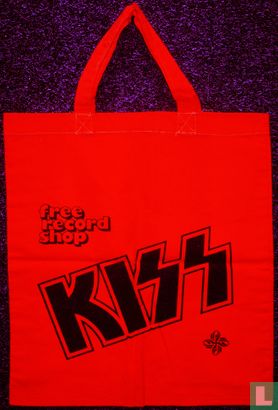 Free Record Shop Kiss linnen tas