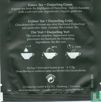 Bio Darjeeling Green Tea - Image 2