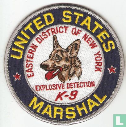 US Marshal K-9 explosive detection New York