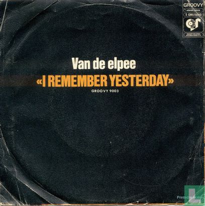 I Remember Yesterday - Afbeelding 2