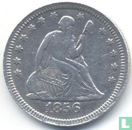 Verenigde Staten ¼ dollar 1856 (zonder letter) - Afbeelding 1
