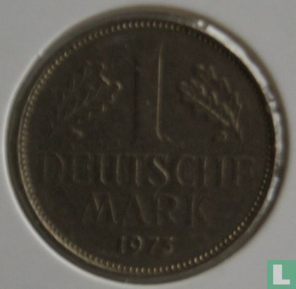 Duitsland 1 mark 1973 (J) - Afbeelding 1