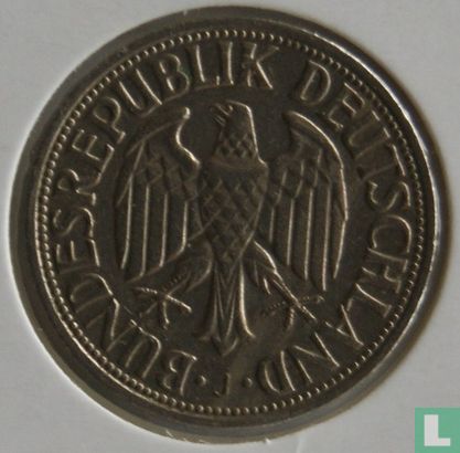 Duitsland 1 mark 1973 (J) - Afbeelding 2