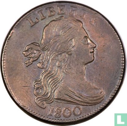 Verenigde Staten 1 cent 1800 (1800/798) - Afbeelding 1