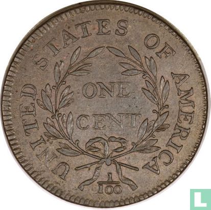 États-Unis 1 cent 1796 (Liberty cap) - Image 2