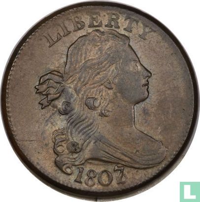 United States 1 cent 1807 (type 3) - Image 1