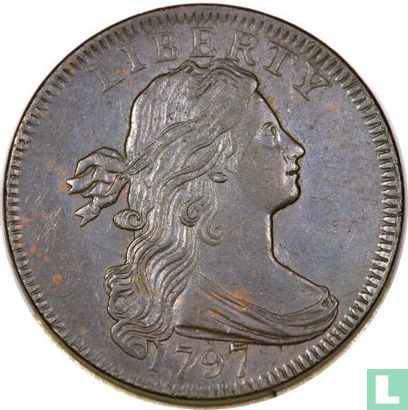 United States 1 cent 1797 (type 3) - Image 1