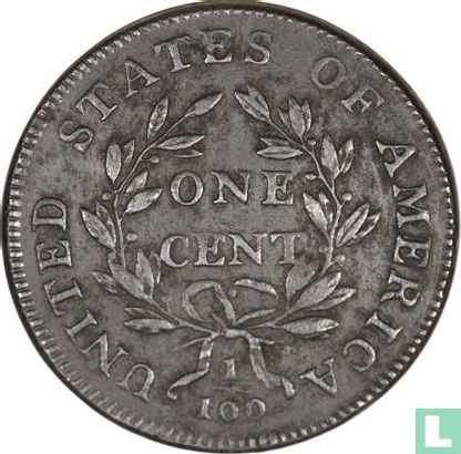 États-Unis 1 cent 1799 - Image 2
