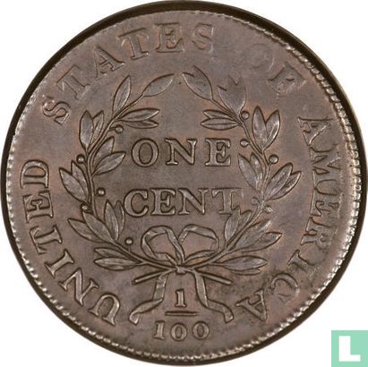 États-Unis 1 cent 1800 - Image 2
