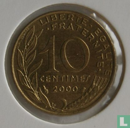 Frankrijk 10 centimes 2000 - Afbeelding 1