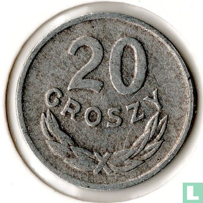 Pologne 20 groszy 1965 - Image 2
