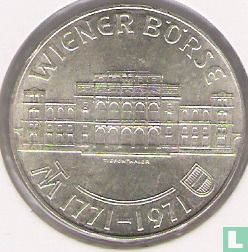 Oostenrijk 25 schilling 1971 "200th anniversary Vienna bourse" - Afbeelding 1