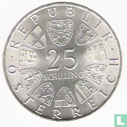 Oostenrijk 25 schilling 1971 "200th anniversary Vienna bourse" - Afbeelding 2