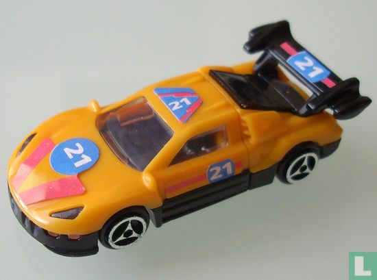 Raceauto oranje/zwart - Image 1