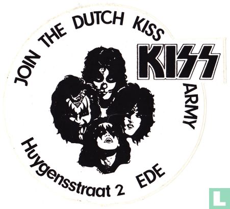 Kiss - Join the Dutch Kiss Army sticker