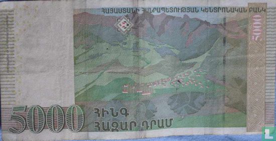 5000 dram Armenia 2003 - Image 2