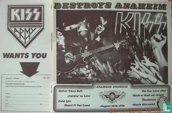 Kiss Destroys Anaheim - Afbeelding 2