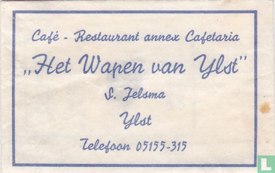 Café Restaurant annex Cafetaria "Het Wapen van IJlst"