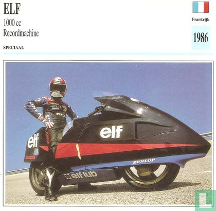 ELF 1000 CC Recordmachine - Bild 1
