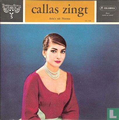 Callas zingt Arias uit Norma - Afbeelding 1