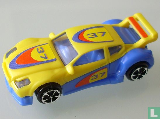 Raceauto, geel - Image 1