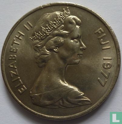 Fiji 20 cents 1977 - Image 1