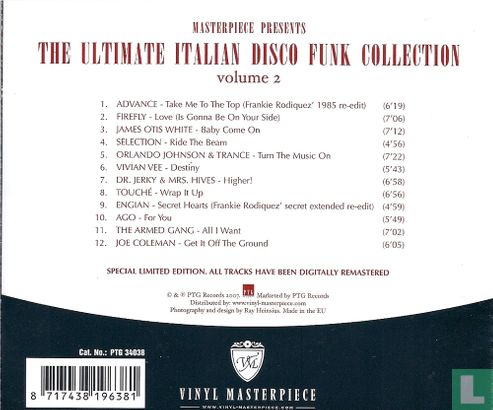 The Ultimate Italian Disco Funk Collection Volume 2 - Afbeelding 2