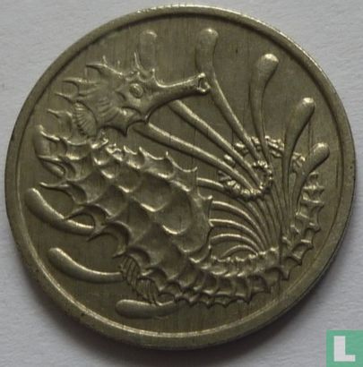 Singapur 10 Cent 1973 - Bild 2