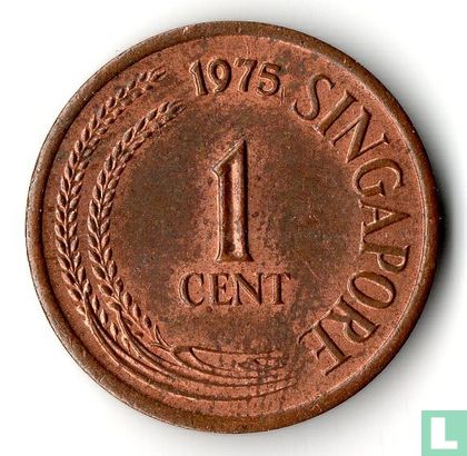 Singapour 1 cent 1975 - Image 1