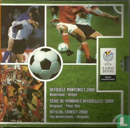 Nederland en België combinatie set 2000 "European Football Championship" - Afbeelding 1