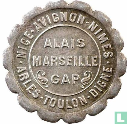 Provence 5 centimes 1921 (aluminium) - Afbeelding 2