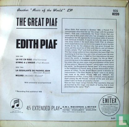 The Great Piaf - Afbeelding 2
