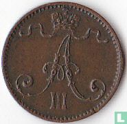 Finlande 1 penni 1892 - Image 2