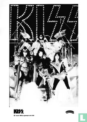 Kiss platenmaatschappij promotionele foto