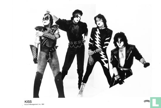 Kiss - The Elder platenmaatschappij promotiefoto groot formaat