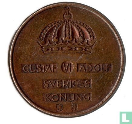 Schweden 5 Öre 1953 - Bild 2