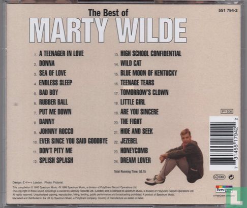 The Best of Marty Wilde - Afbeelding 2