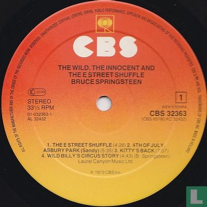 The Wild the Innocent & the E Street Shuffle - Image 3