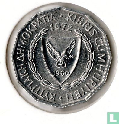 Cyprus 1 mil 1972 - Image 1