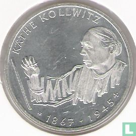 Duitsland 10 mark 1992 "125th anniversary Birth of Käthe Kollwitz" - Afbeelding 2