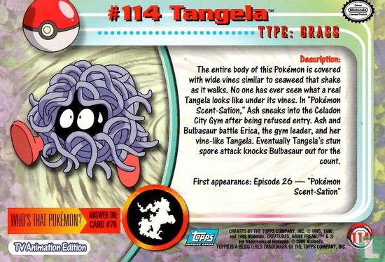 #114 Tangela - Afbeelding 2