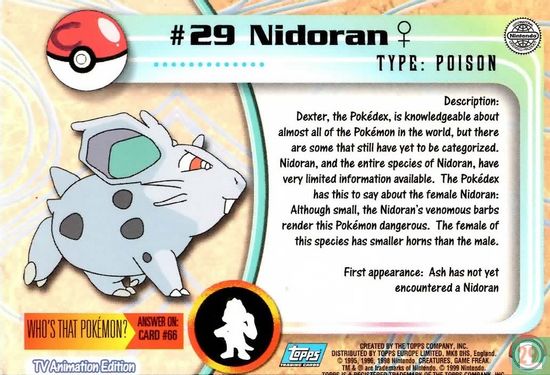 Nidoran Female - Afbeelding 2