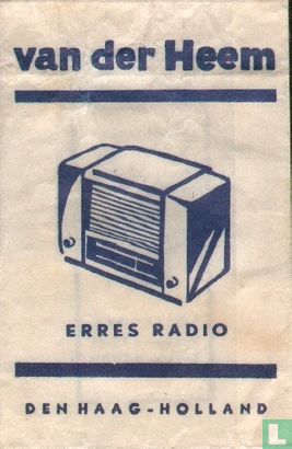 Van der Heem - Erres Radio - Image 1