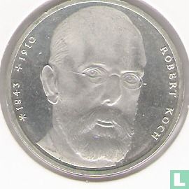 Duitsland 10 mark 1993 "150th anniversary Birth of Robert Koch" - Afbeelding 2