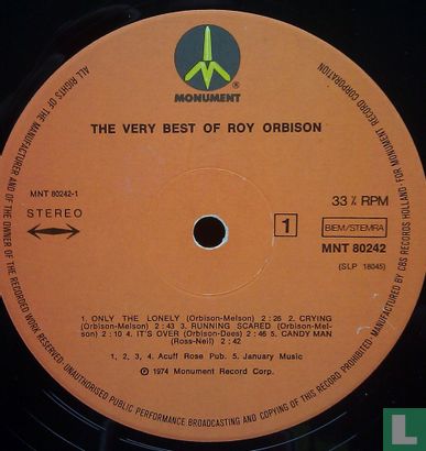 The Very Best of Roy Orbison - Afbeelding 3
