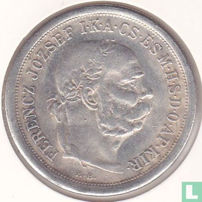 Hongarije 5 korona 1900 (replica) - Image 2