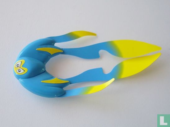 Flieger, blau/gelb - Bild 1