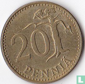 Finland 20 penniä 1983 (N) - Afbeelding 2