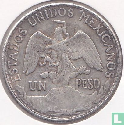 Mexico un peso 1910 replica - Afbeelding 2