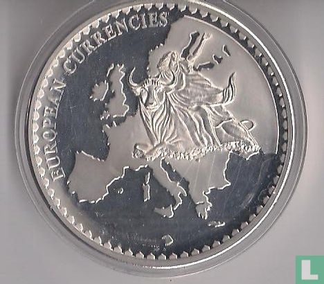 Luxemburg 1 frank 1993 "European Currencies" - Bild 2